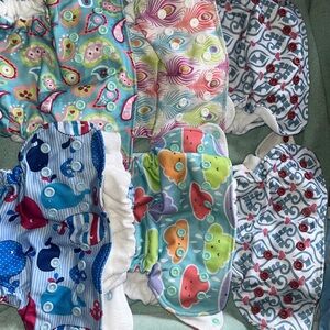 FuzziBunz Cloth Diapers Set